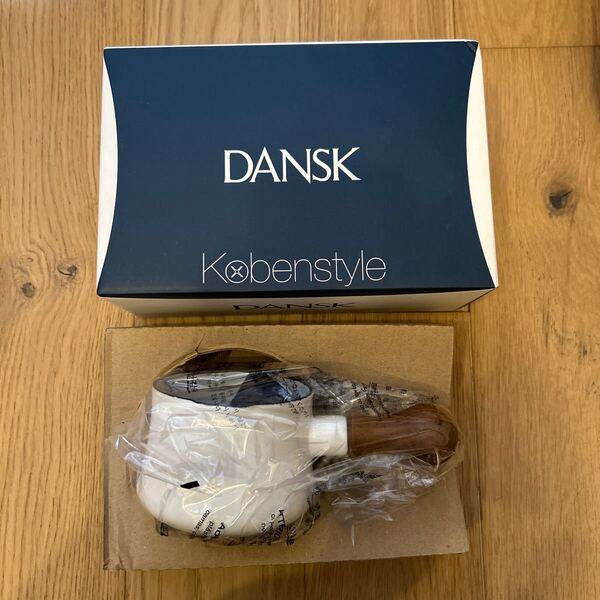 【新品未使用】DANSK Kobenstyle White Butter Warmer ダンスク コベンスタイル バターウォーマー ホワイト 白 ホーロー 0.56L #833884