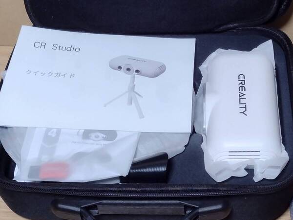 3D-Scanner Camera CREALITY CR Studio 3Dスキャナー・スキャン・カメラ 未使用/付属品全て有/専用ケース有/外装箱無