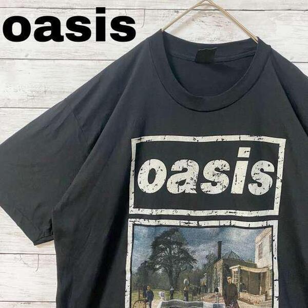 m80 L バンドTシャツ バンT oasis オアシス 新品 ロックT 半袖 メンズ レディース Lサイズ