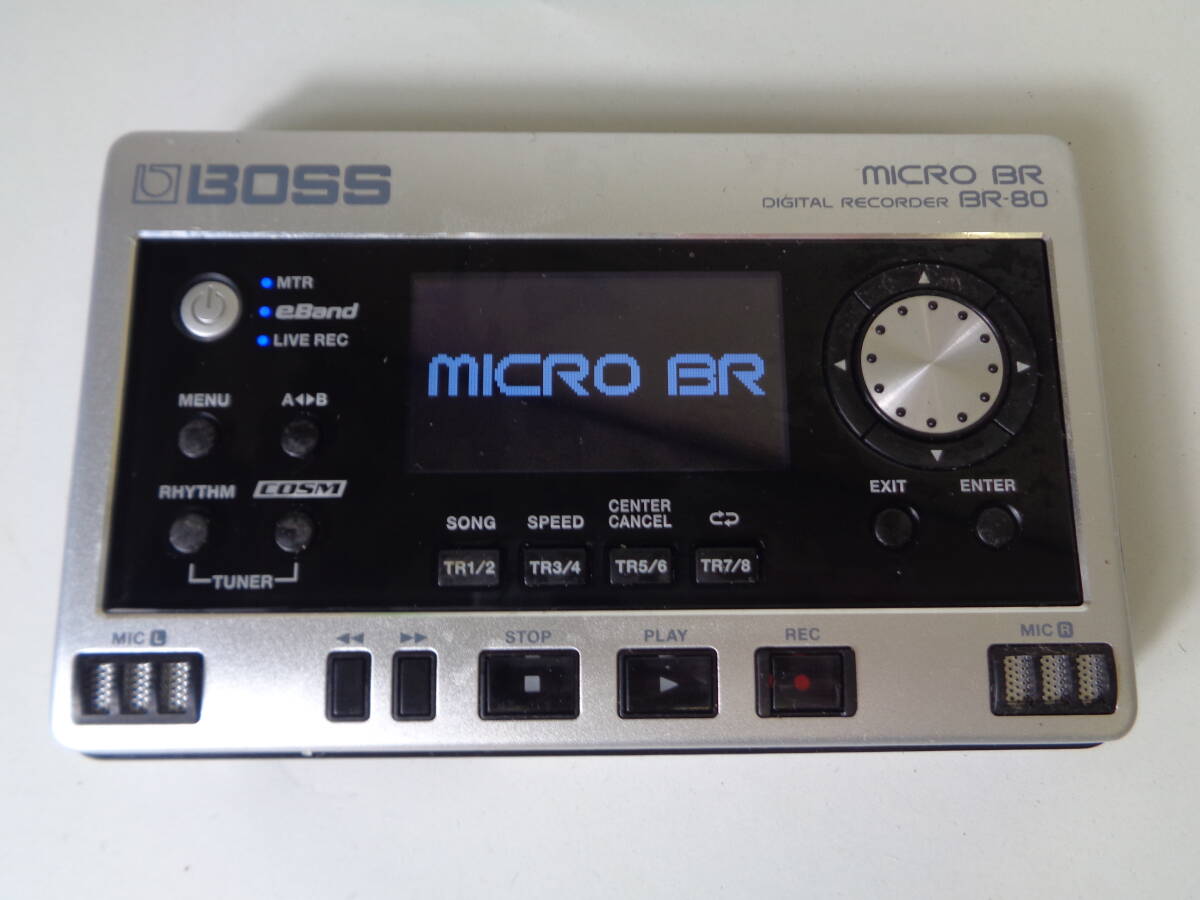 BOSS micro BR デジタルレコーダーBR80(取説ACアダプター付) Yahoo!オークション -「boss br-80」の落札相場・落札価格