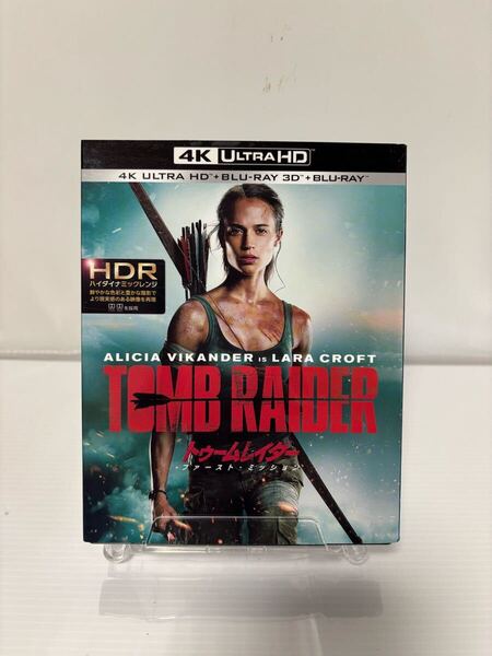 送料込 トゥームレイダー ファースト・ミッション 4K ULTRA HD + Blu-ray
