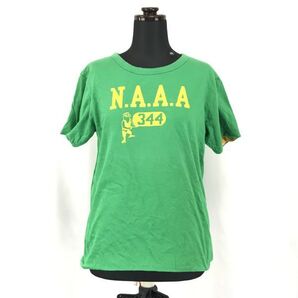 Made in USA★Norwich★N.A.A.A半袖Tシャツ【Mens size -XS/緑/Green】Tops/Shirts◆BH34