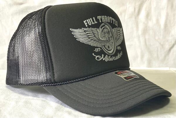FULL THROTTLE トラッカーキャップ グレー 新品 アメカジ OTTO