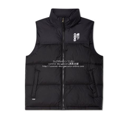 ■激レア■CDGコムデギャルソン×ザノースフェイス限定Nuptse Vest(ヌプシ ベスト)■M■新品タグ付未使用・国内直営店正規品■即発送可