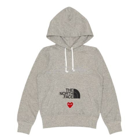 ■激レア■プレイ コムデギャルソン × ザ ノースフェイス限定パーカー(フーディー)-Play×THE NORTH FACE-■レディース■S■新品正規品