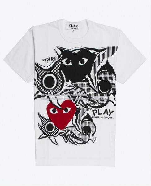 ■激レア!■新品タグ付■プレイ・コムデギャルソン×岡本太郎・限定Tシャツ■レディース・S■COMMEde GARCONS■正規品■入手困難