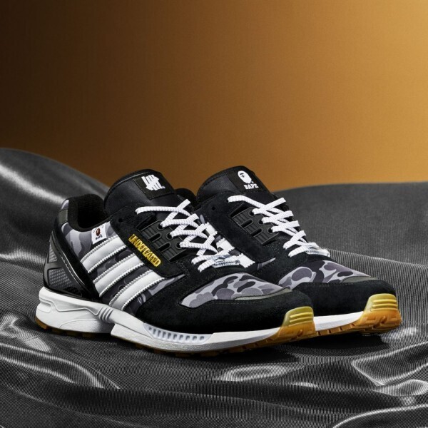 ■激レア!!■新品タグ付■BAPE X UNDFTD X ADIDAS ZX8000限定スニーカー■28cm■黒■国内直定店正規品■ベイプ■A BATHING APE