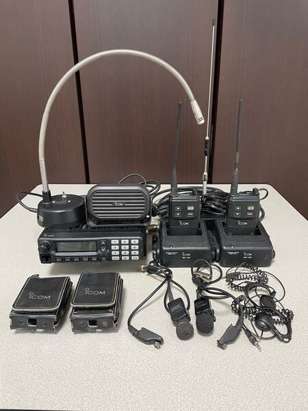 icom アイコム 3者同時通話無線機セット 親機IC-MS4880・子機IC-4880 CALLPROセット 動作確認済み
