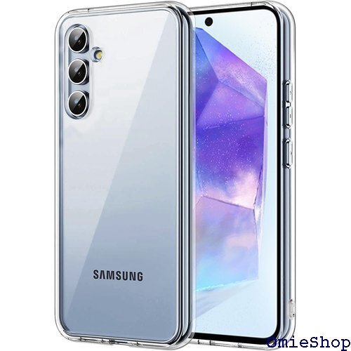 Galaxy A55 5G ケース クリア SC-53 耐衝撃 薄型 柔軟 ストラップホール付き スリム 全透明 1742