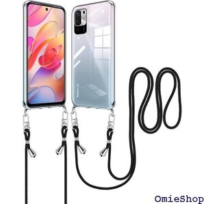 Redmi Note 10T ケース/Xiaomi R ス 透明 TPU 取り外し可能 落下防止 紛失防止 透明 1853