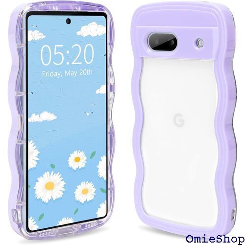 Newnugds Google Pixel8A ケース 撃吸収 携帯ケース 人気Pixel8A ケース パープル 1890