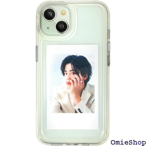 オーロラシート付き 竹下工房 スマホケース iPhon シンプル クリアケース CC-200 iPhone14 2235
