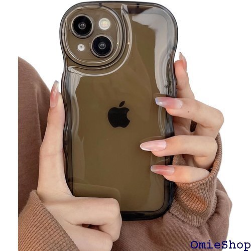 iPhone 12 Pro 用 ケース クリア ウェー 用 クリアケース iPhone 12 Pro用ブラック 2326