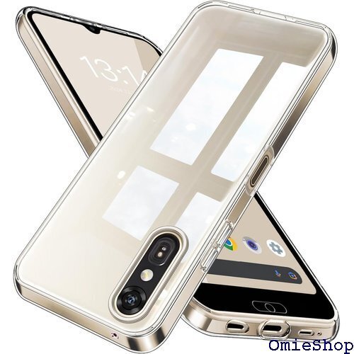 らくらくスマートフォン Lite MR01 ケース ク tpu 薄型 ソフト ストラップホール付き 耐衝撃 軽量 2363