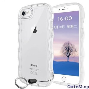 iPhone 7/8/SE/SE2/SE3 ケース ク 付き iPhone 7/8/SE/SE2/SE3-純透明 2506