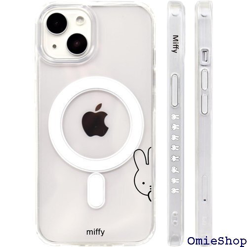ミッフィー iPhone14 用 ケース MagSaf いい 6.1インチ iPhone 14 用 クリア 透明 2516