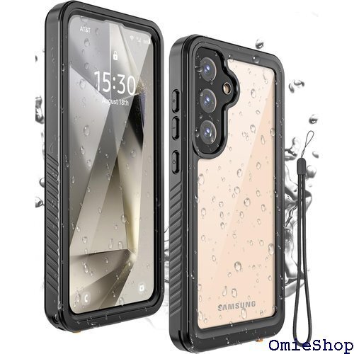 Miimall 対応 Galaxy S25 防水ケース 中 両面カバー 背面クリアカバー ギャラクシー S25用 2551