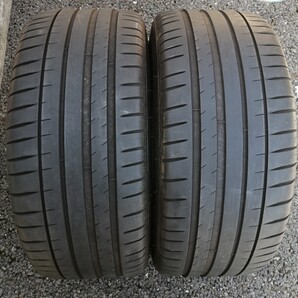 ミシュラン パイロット スポーツ 4 245/40R18 残溝 約4.5mm 2021年製 中古タイヤ 2本セット MICHELIN PILOT SPORT 4 パンク無し