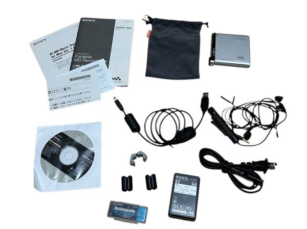 【動作確認済】 ソニー SONY Hi-MD ウォークマン MZ-RH1 WALKMAN ポータブルMDプレーヤー