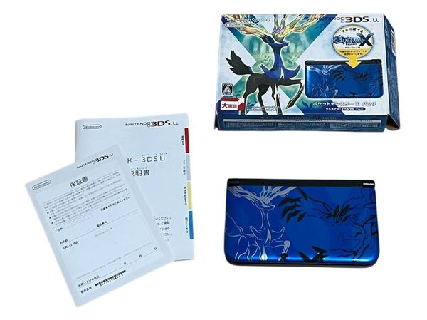 【動作確認済】 Nintendo ニンテンドー 3DS LL SPR-001 ゲーム 本体 ポケットモンスター Xパック 任天堂