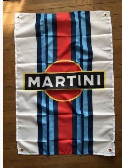 お部屋に! マルティニ MARTINI ロゴ 縦 バナー タペストリー 旗 通常サイズ 送料無料!