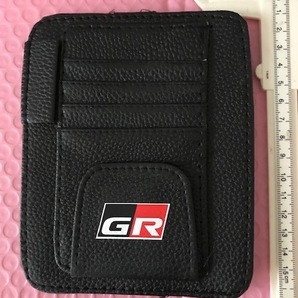 送料無料!誰もつけてない? GRロゴ サンバイザーカードホルダー ヤリス コペン スープラ 86 マークX アクア プリウス CHR