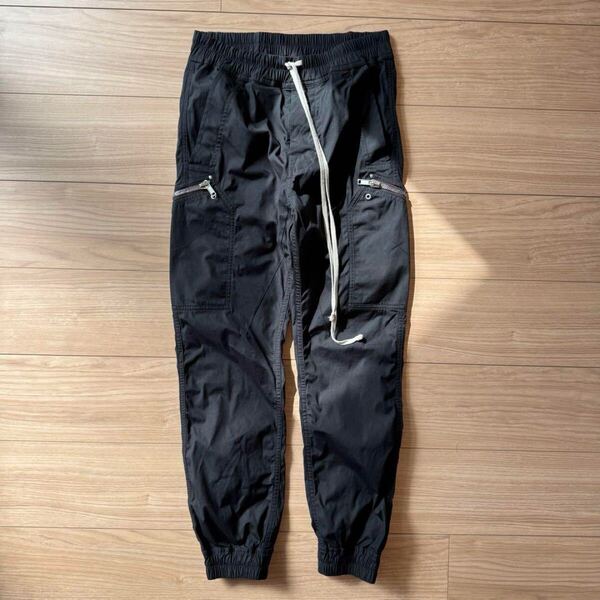 美品RICK OWENS リックオウエンス PERFORMA CARGO JOG PANTS 46 カーゴジョグ ジョガーパンツ カーゴパンツ