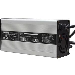 36V用 10A LiFePo4専用 高速充電器 リン酸鉄リチウムイオンバッテリー チャージャー クイックコネクター 100v