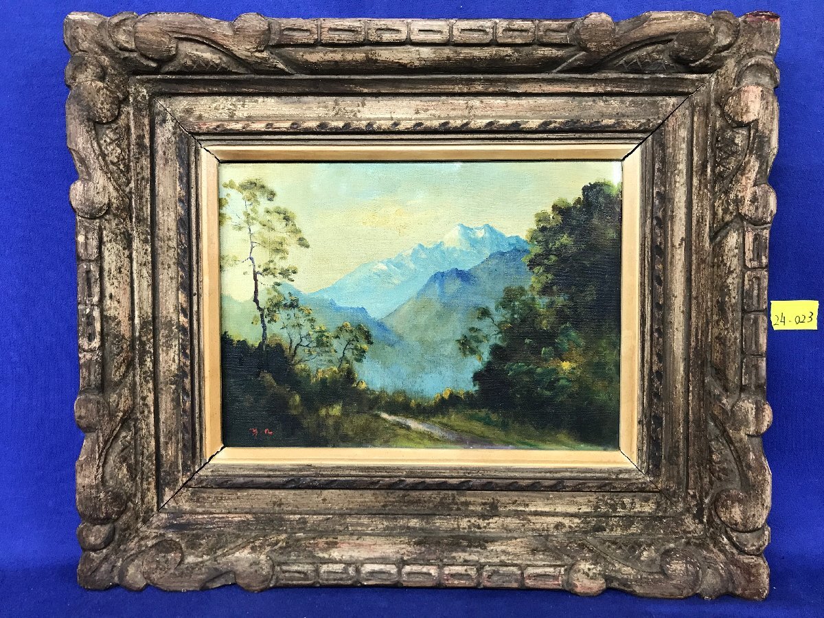 油彩画 洋画 (油絵額縁付きで納品対応可) SM ～ M4号