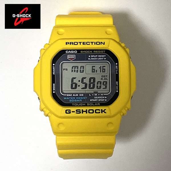 送料無料 CASIO カシオ G-SHOCK ジーショック G-5600A-9DR タフソーラー クォーツ 腕時計 ウォッチ デジタル ブラック メンズ レディース