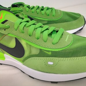 ビビッドグリーンにエッジデザインがナイキソウルを具現化【完売モデル/新品】ナイキ NIKE ワッフルワン エレクトリックグリーン 27.5
