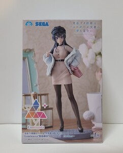 【未開封】 青春ブタ野郎はバニーガール先輩の夢を見ない Luminasta 桜島麻衣 casual clothes フィギュア セガ