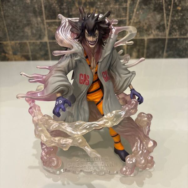 アクリル台座 国内発送 ワンピース シーザー フィギュア メガハウス POP P.O.P DX Portrait Of Pirates one piece ZERO 一番くじ