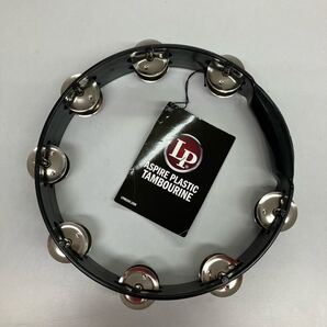LP エルピー タンバリン Aspire Tambourine, 10 “, Black LPA190