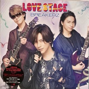 ☆ BREAKERZ LOVE STAGE FC限定 CD+3DVD LPサイズBOX仕様