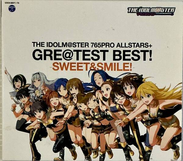 ☆ アイドルマスター ベスト・アルバム 第2弾 CD2枚組 THE IDOLM@STER 765PRO ALLSTARS+GRE@TEST BEST! -SWEET&SMILE!-