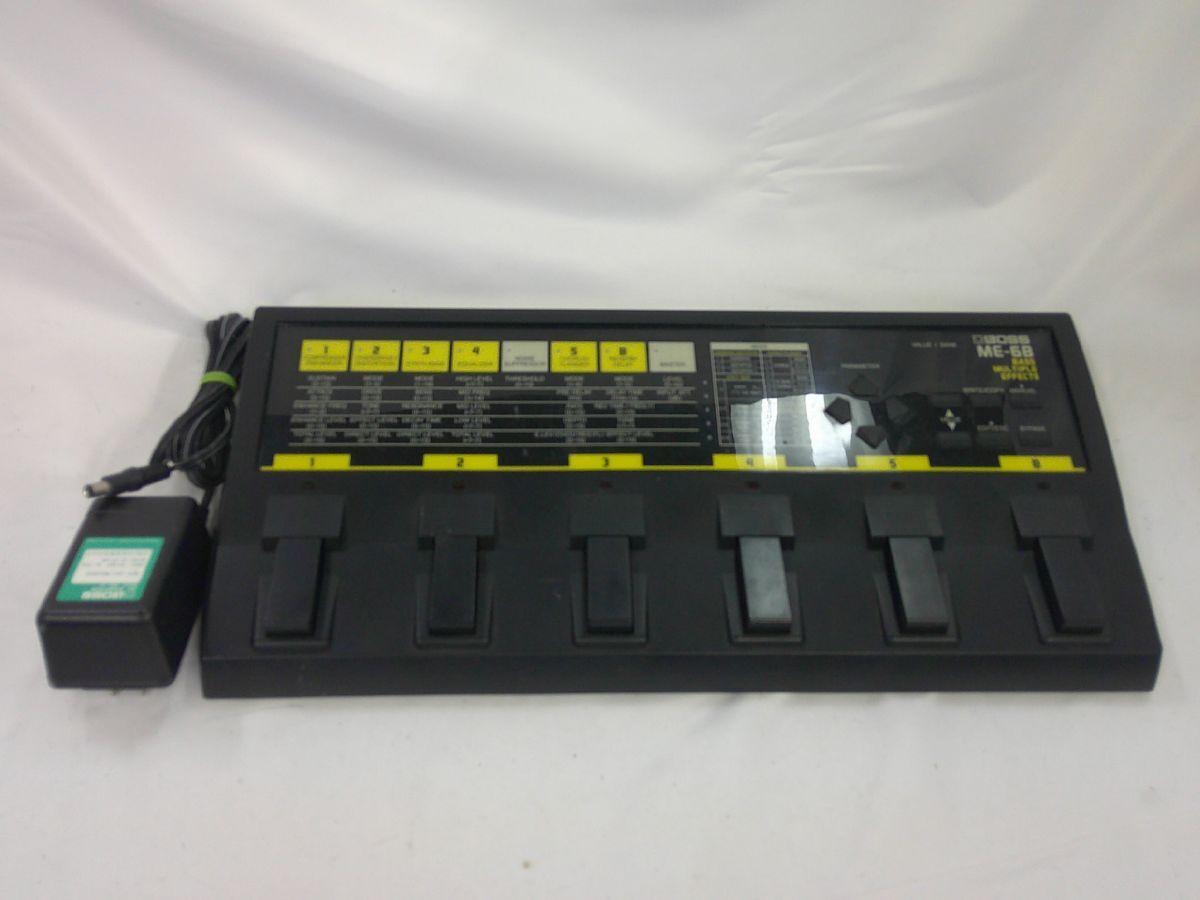 BOSS ME-6B ベースエフェクター Yahoo!オークション -「boss me-6b」の落札相場・落札価格