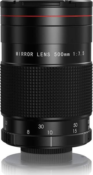 Lightdow EFミラーレンズ 500mm F7.5 対応Canon 望遠レフレックスミラーレンズ forキヤノン EOS Kiss X10i X10 X9i X9 X8i X7i X6i X5 X4