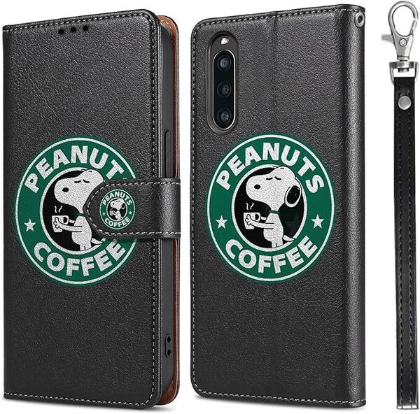 xperia 10 iv ケース 手帳型 かわいい キャラクター 犬柄 エクスペリア10ivケース 手帳型 手帳型スマホケース 携帯ケース 手帳型