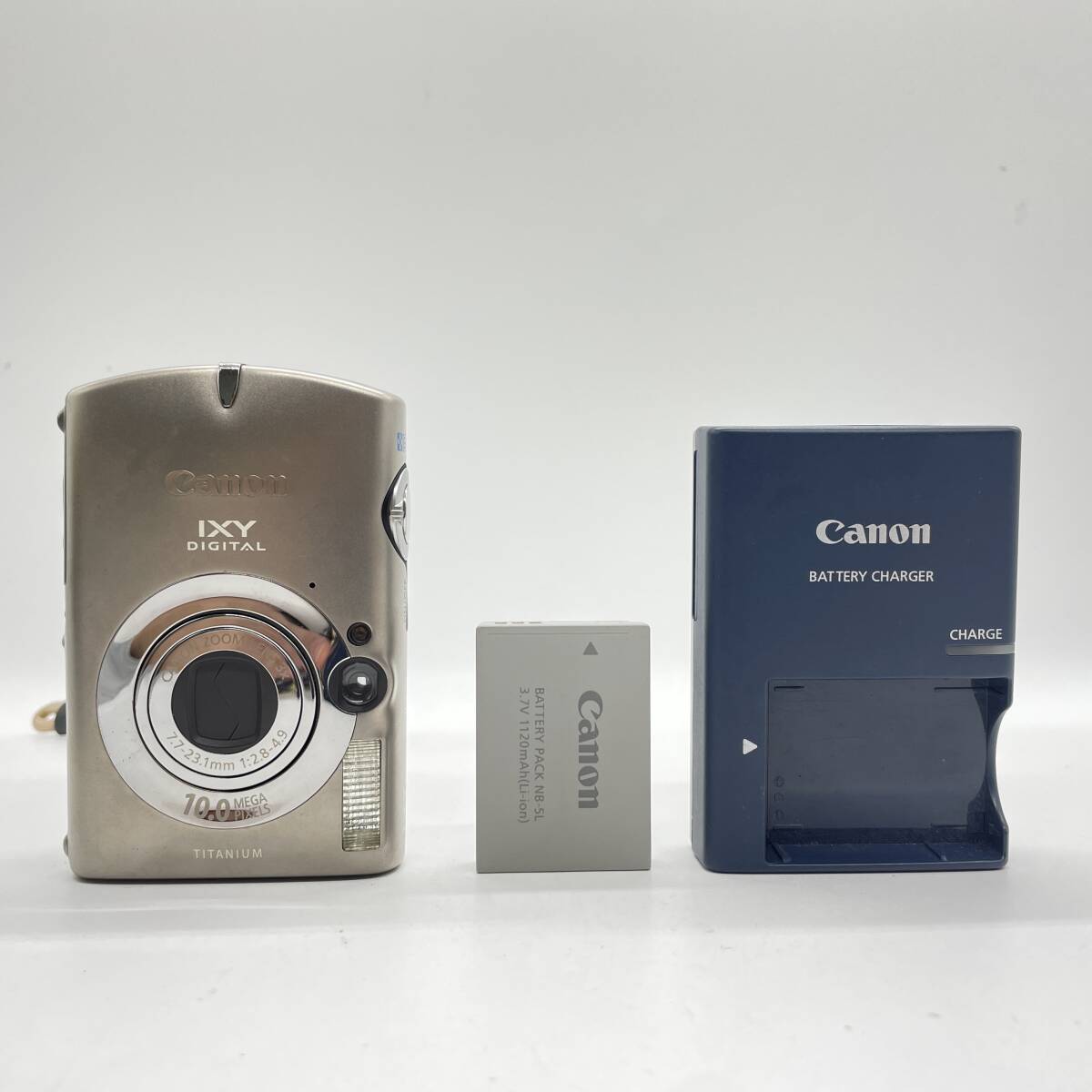 デジカメ CANON IXY1000 シルバー 付属品完備 動作確認済 Yahoo!オークション -「ixy digital 1000」(キヤノン