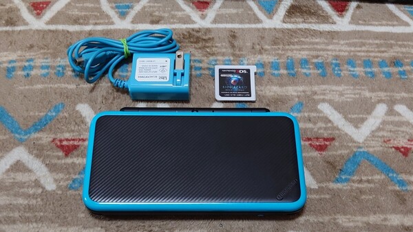 Newニンテンドー2DS LL 本体 充電器 タッチペン MicroSD バイオハザード