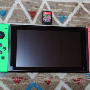 Nintendo Switch 本体 ジョイコン 2018年製 スプラトゥーン2
