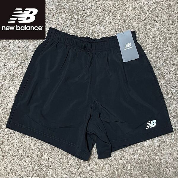 ほぼ未使用 美品 正規品 new balance ニューバランス ハーフパンツ ブラック Core ラン 5インチショーツ(インナーつき) ランニング 9181