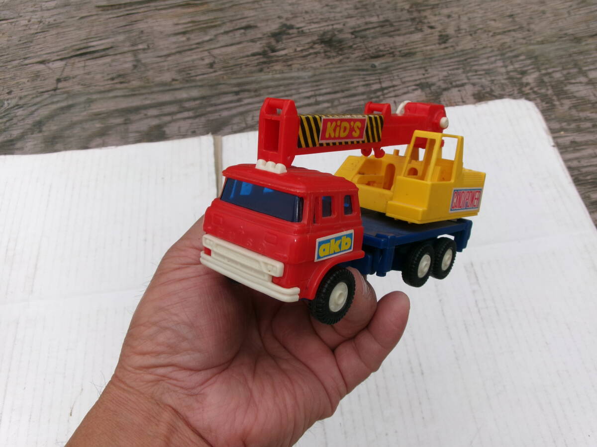 ブリキ 当時物ヨネザワクレーン車 ‼️当時物希少