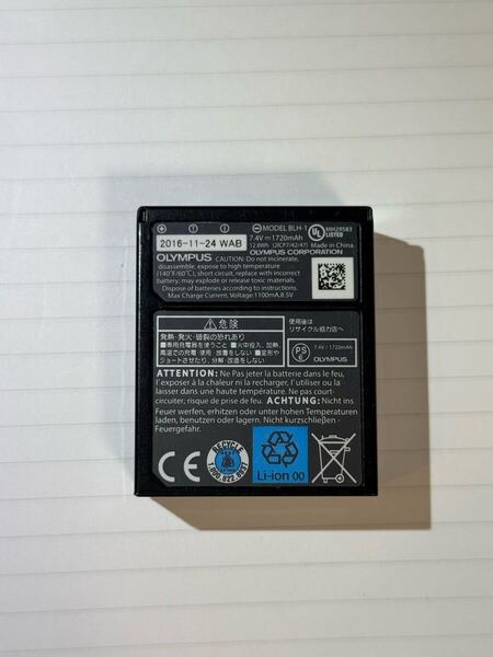 OLYMPUS リチウムイオン充電池 BLH-1