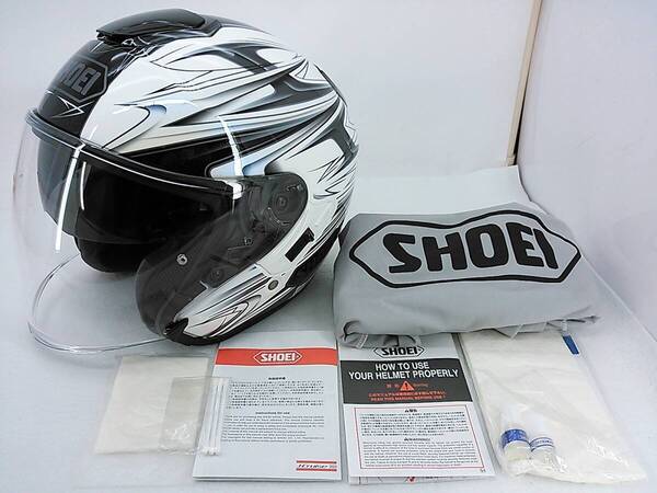 【送料無料】良品 SHOEI ショウエイ J-Cruise Jクルーズ CLEAVE クリーブ Lサイズ インナーバイザー ジェットヘルメット