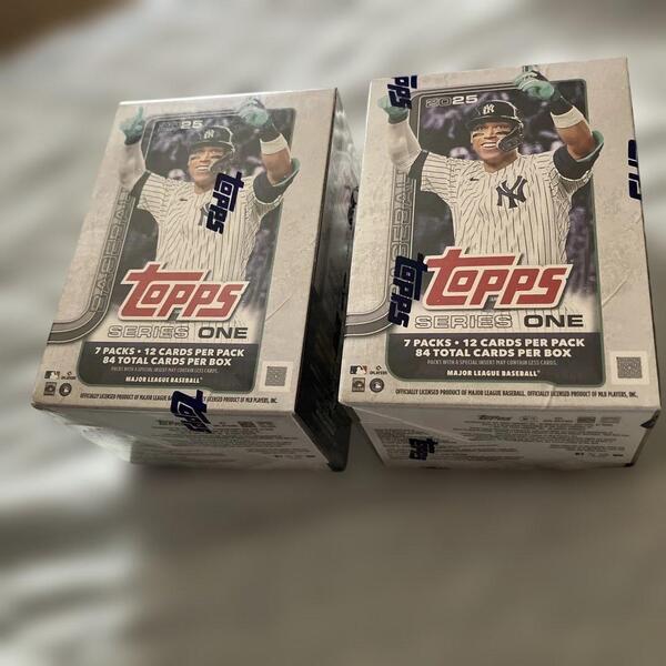 MLB 2025 TOPPS SERIES ONE 2Boxセット @ Topps Baseball Series 1 野球 カード スポーツカード