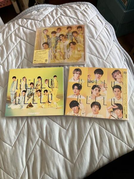 SnowMan HELLO HELLO 3形態 初回盤A、B、 通常盤 @ CD