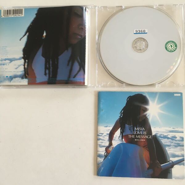 中古CD【まとめ可】LOVE IS THE MESSAGE MISIA 彼女の集大成