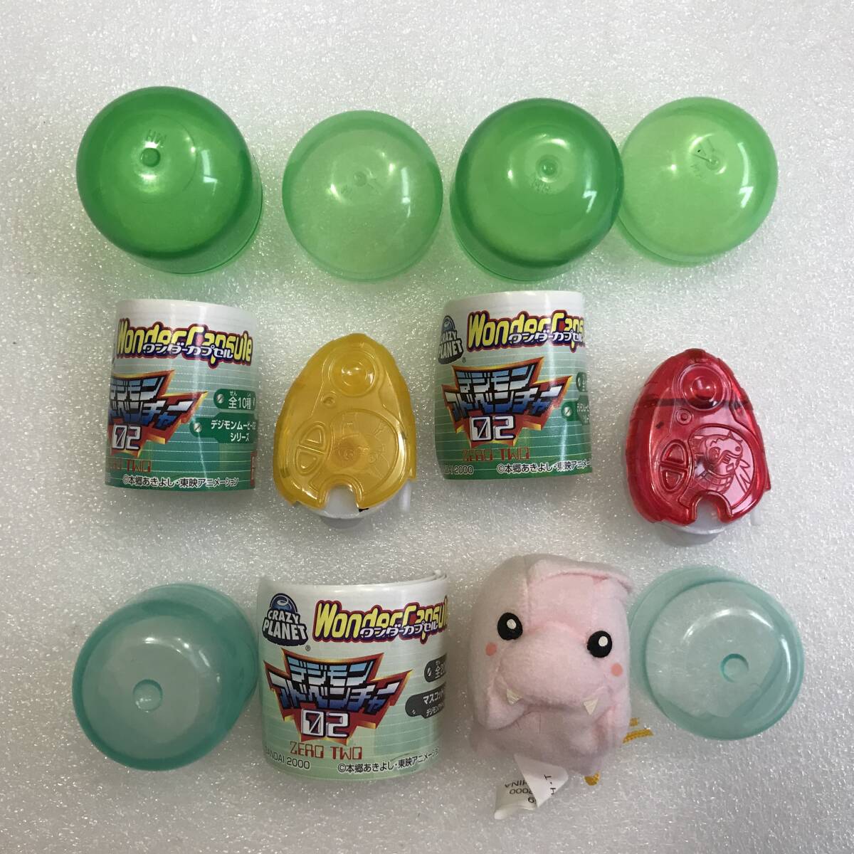 デジモン ミニ メタル フィギュア デジヴァイス型ケース付き